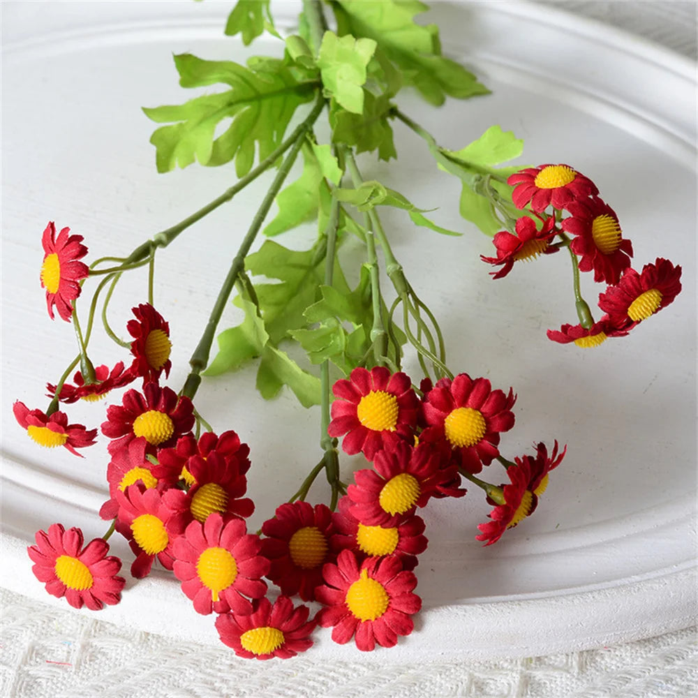 30 têtes de fleurs artificielles pour décoration et arrangements floraux - vue 11 sur 11