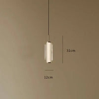 suspension rétro minimaliste en verre pour restaurant et exposition