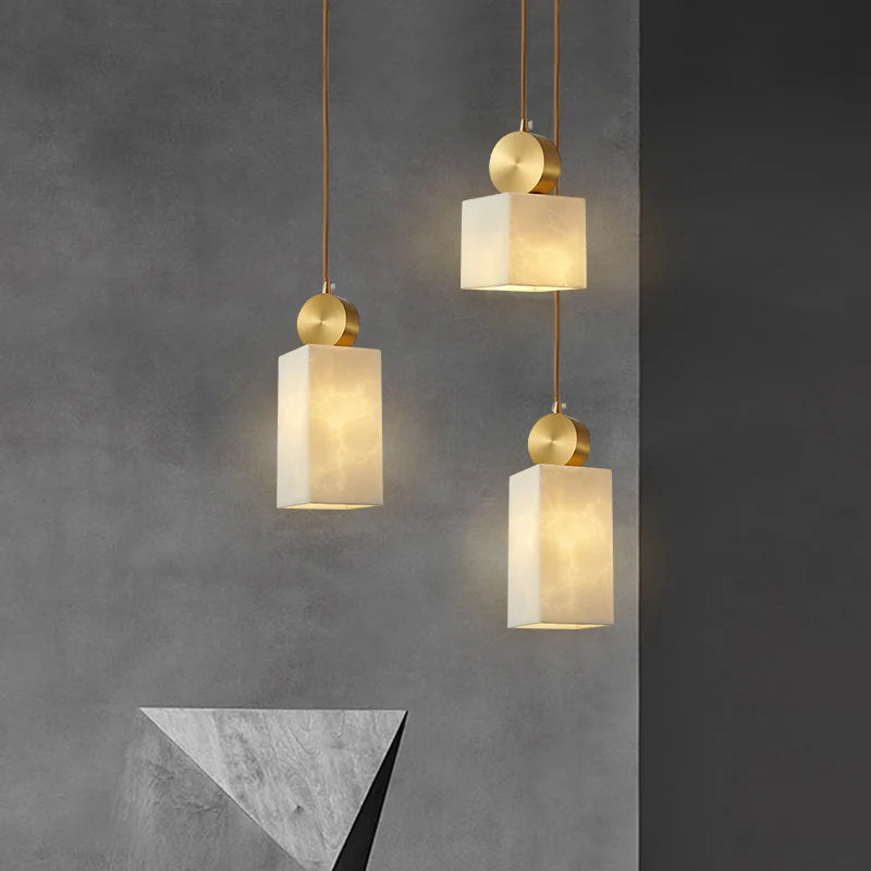 suspension imitation marbre idéale pour hôtels de luxe