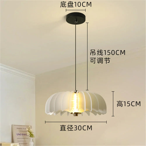 lustre à led citrouille design postmoderne pour décoration intérieure - vue 9 sur 9