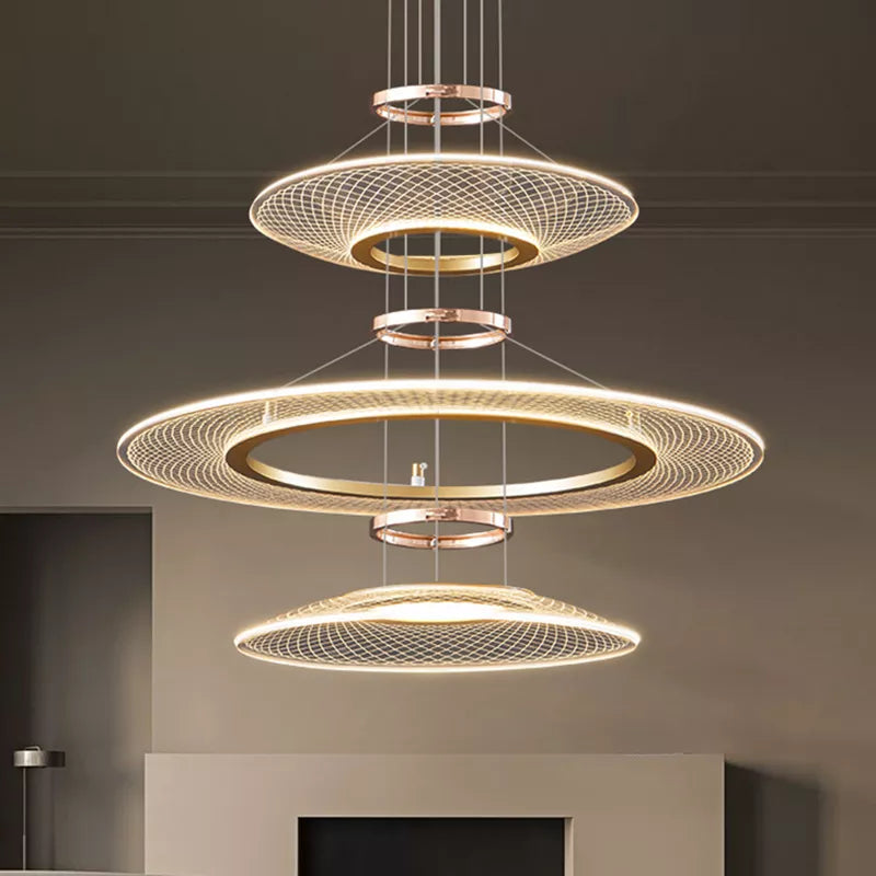 suspension double lampes led pour hôtel restaurant