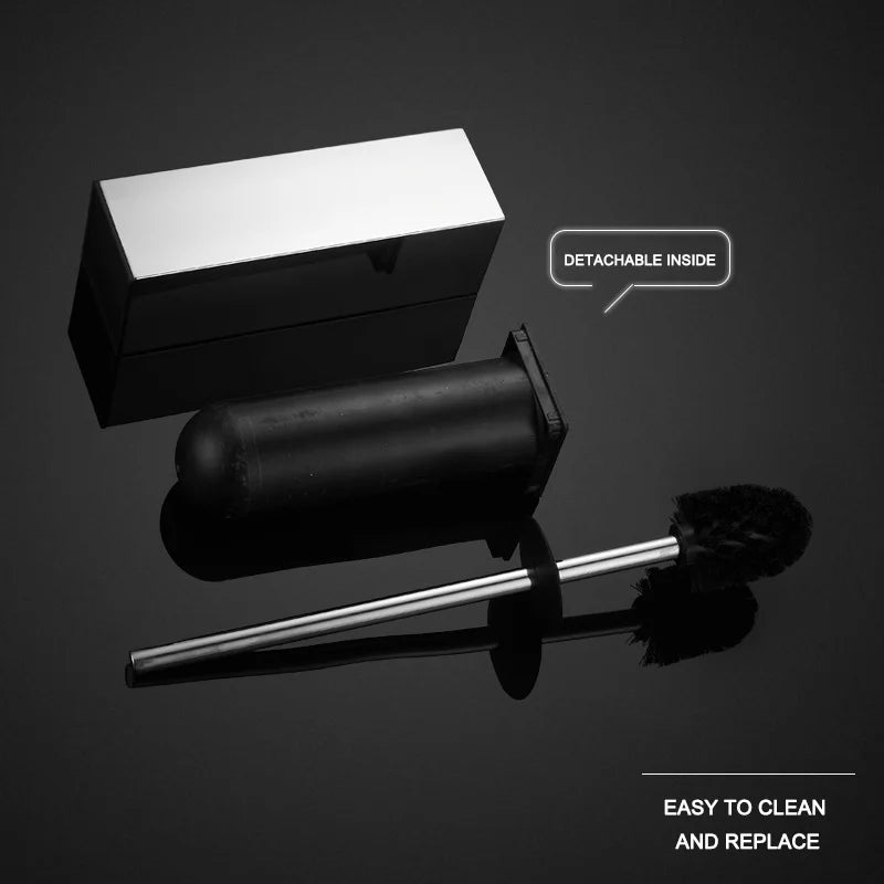 ensemble de porte-brosse de toilette durable et élégant pour salle de bain - vue 7 sur 33
