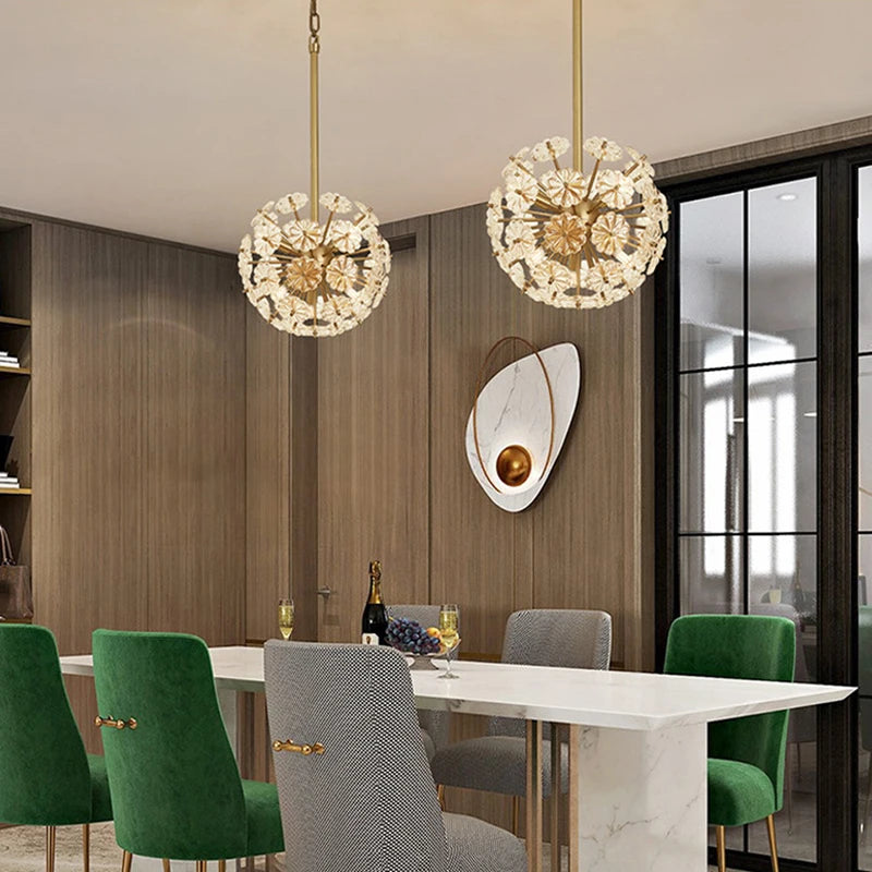 Suspension LED en cuivre - vue 7 sur 15