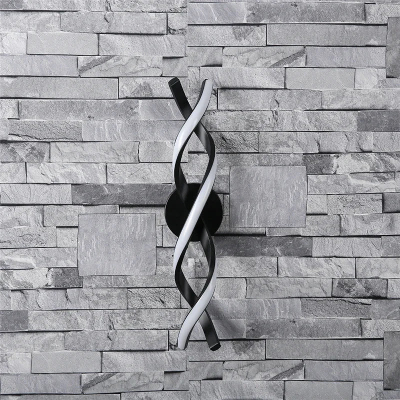 applique murale minimaliste moderne en acrylique led - vue 6 sur 8