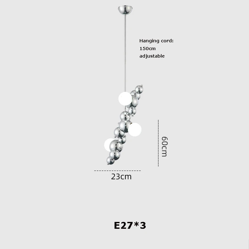 suspension artistique à led à intensité variable pour décoration intérieure - vue 7 sur 16