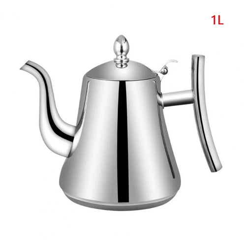 Bouilloire inox avec infuseur amovible tous feux