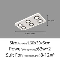 plafonnier led moderne pour décoration intérieure élégante et contemporaine