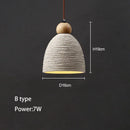suspension wabi-sabi en ciment et travertin pour décoration intérieure