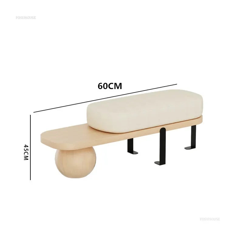 banc en bois massif multifonctionnel pour intérieur élégant - vue 18 sur 19