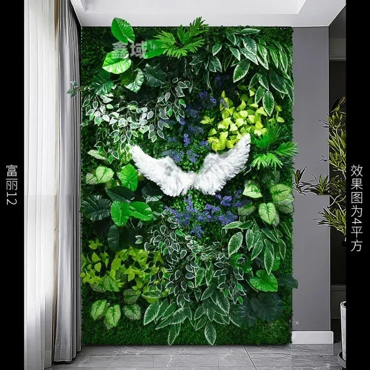 mur végétal artificiel pour décoration extérieure et aménagement paysager - vue 22 sur 30