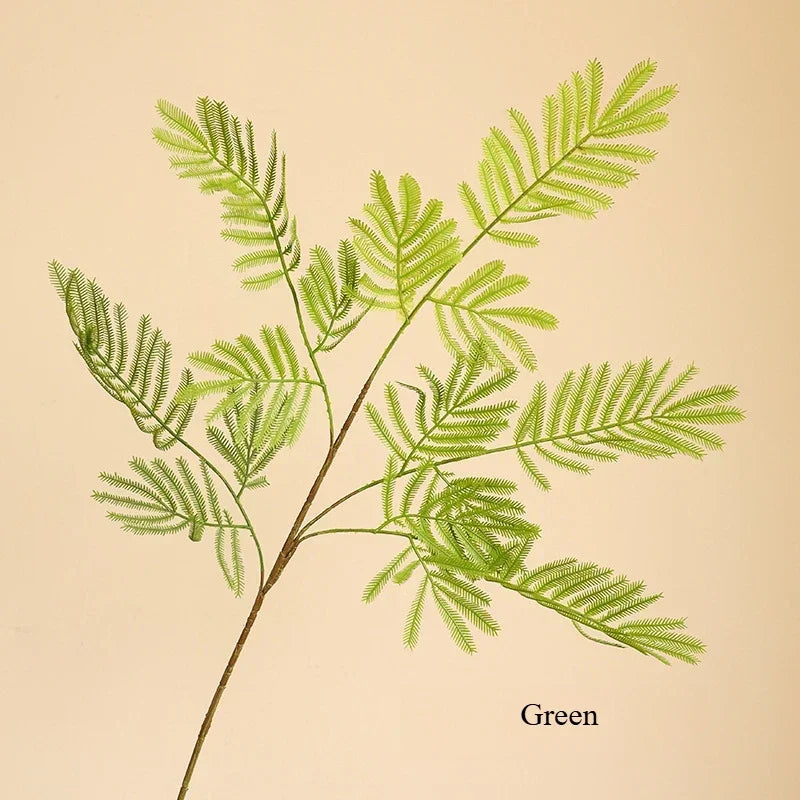plante artificielle mimosa pour décoration rustique et accessoires photo - vue 7 sur 10