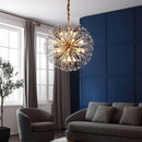 lustre moderne en cristal design lumineux pour intérieur décoratif