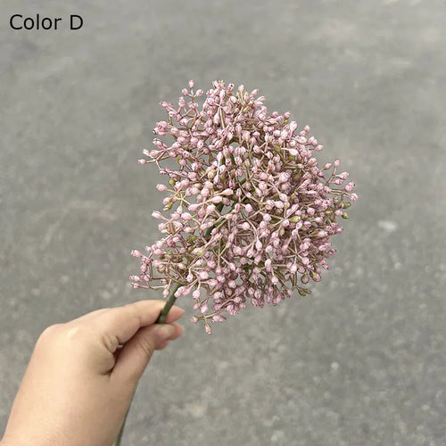 plantes artificielles rétro framboises pour décoration DIY maison - vue 11 sur 13