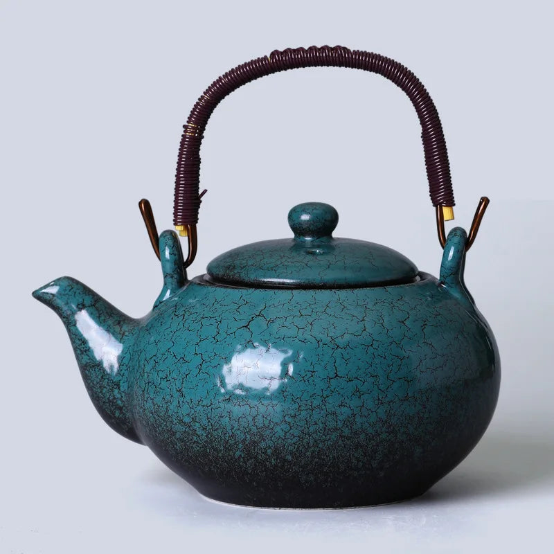 service thé japonais théière porcelaine filtre 800ml