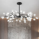 lustre moderne vintage luciole branche suspension éclairage