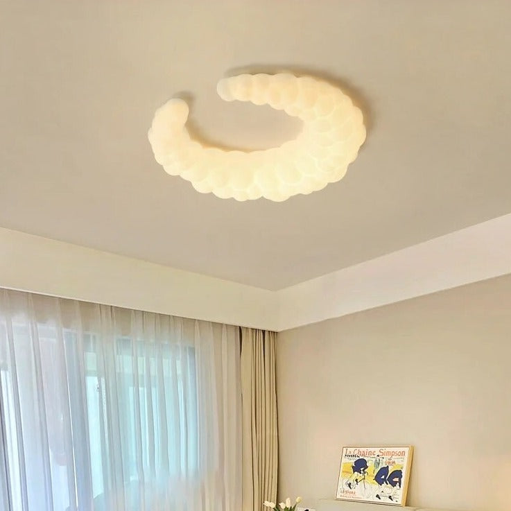 Plafonnier de style crème pour chambre à coucher - vue 4 sur 10