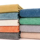 Tissu chenille épais uni ameublement doux résistant salon