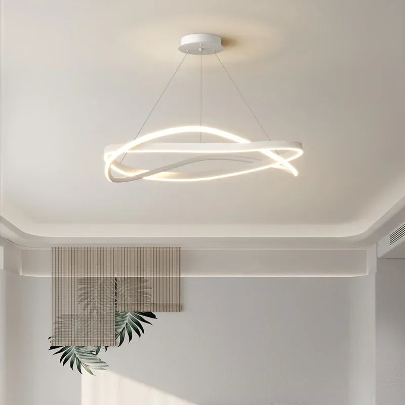 suspension à led moderne pour décoration intérieure élégante - vue 3 sur 12