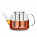 Théière verre borosilicate 1 5l infuseur inox amovible