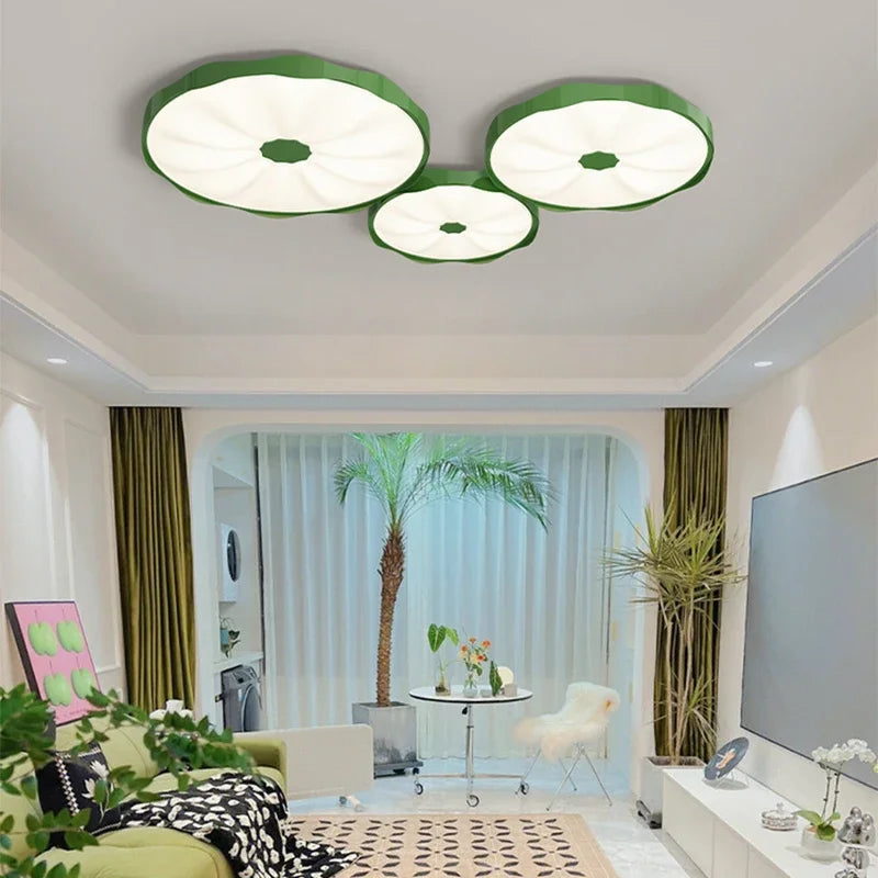 plafonnier créatif à led moderne pour décoration intérieure - vue 3 sur 18
