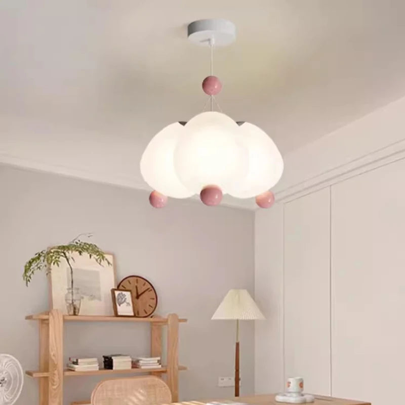 lustre moderne mignon pour chambre de petite fille décor enfant - vue 6 sur 7