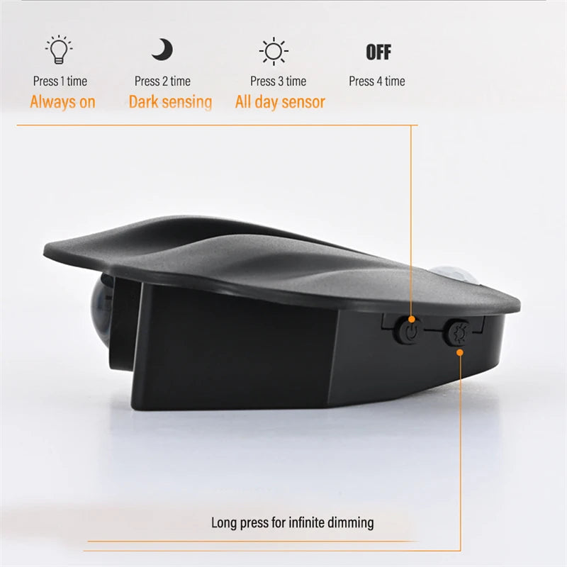 veilleuse led moderne avec détecteur de mouvement sans fil - vue 6 sur 8