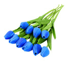 lot de 10 tulipes artificielles pour décoration de mariage et jardin