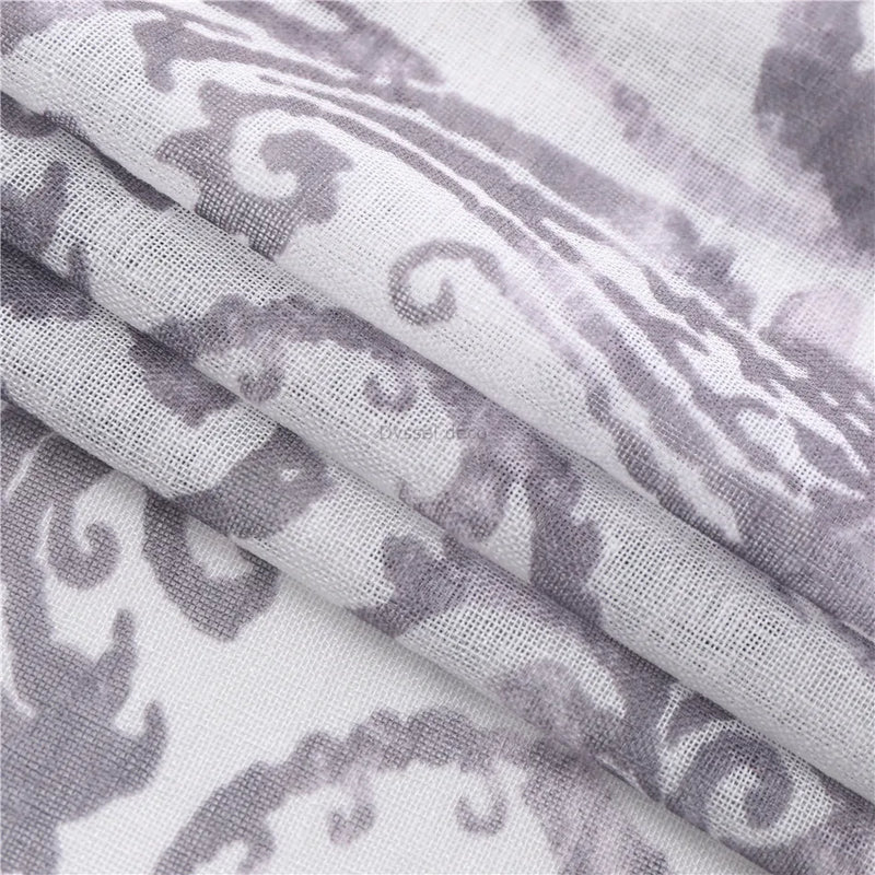 Voilage moderne imprimé floral style européen salon chambre