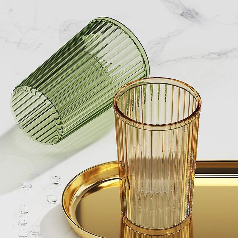 gobelet en acrylique pour brosse à dents accessoires de salle de bain - vue 7 sur 10