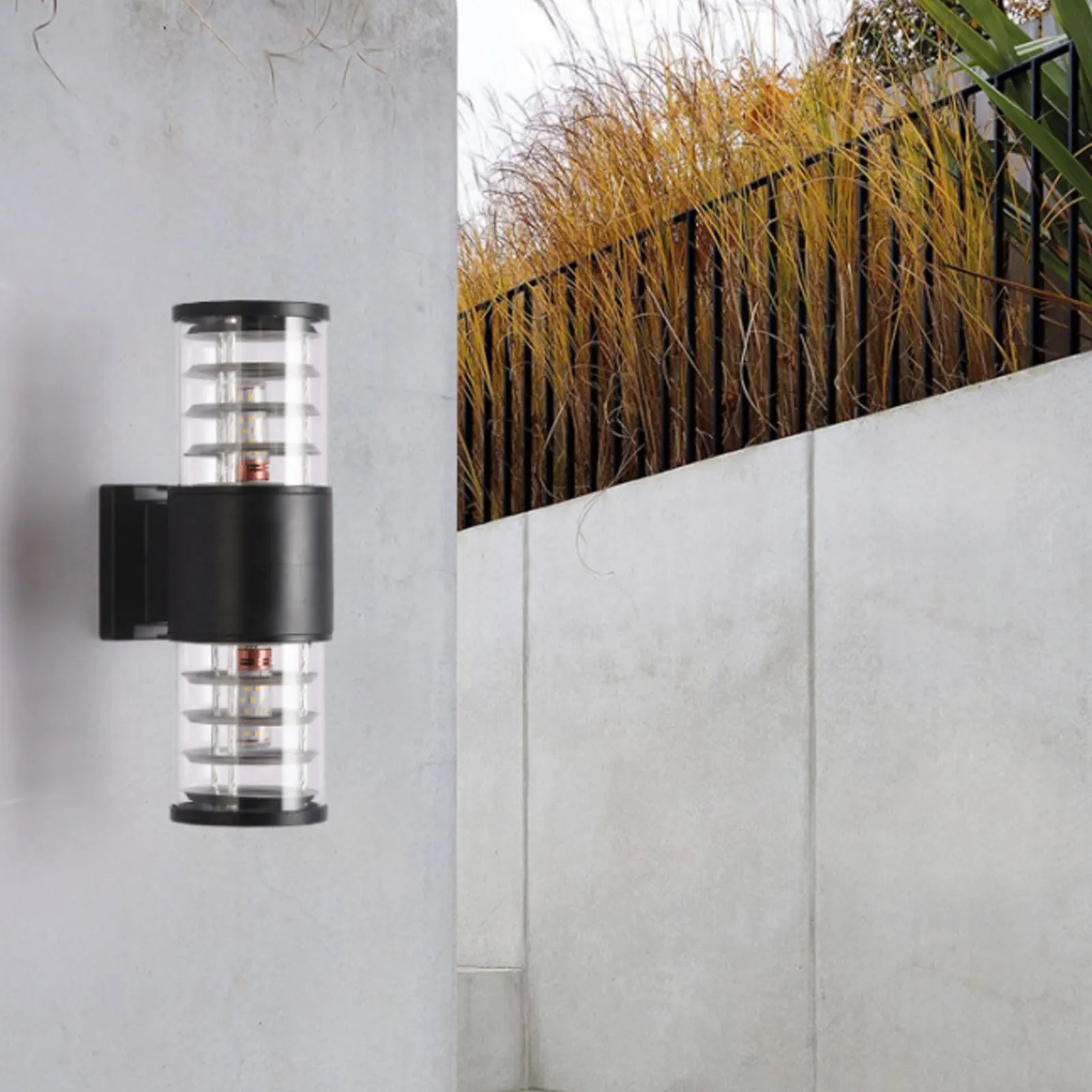 Lampe 10.5X20cm E27 voie lumière jardin extérieur étanche ABS paysage intelligent cour pelouse lampadaire lumières lampe décoration pas d'ampoule - vue 6 sur 6