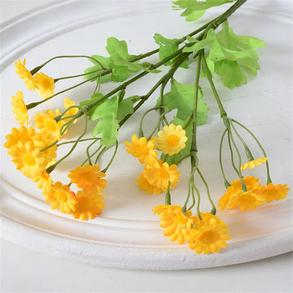 30 têtes de fleurs artificielles pour décoration et arrangements floraux - vue 8 sur 11