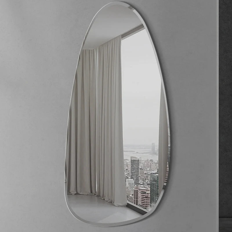 miroir moderne nordique grand pour décoration intérieure esthétique - vue 5 sur 9