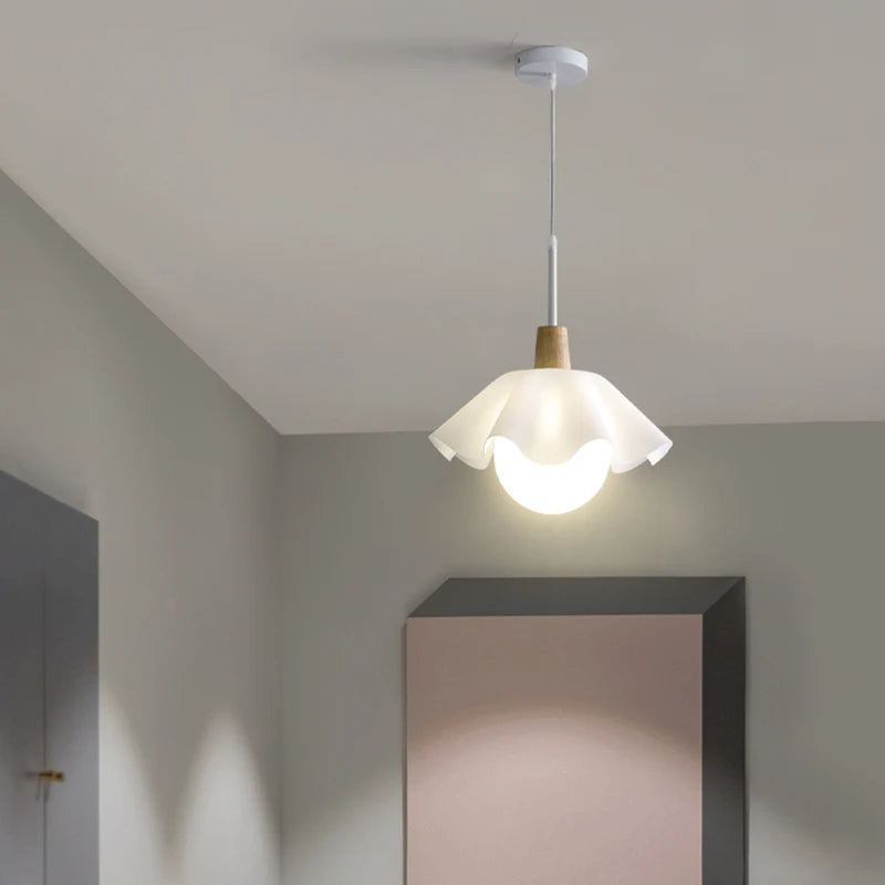 lustre nordique créatif fleur moderne minimaliste décoratif
