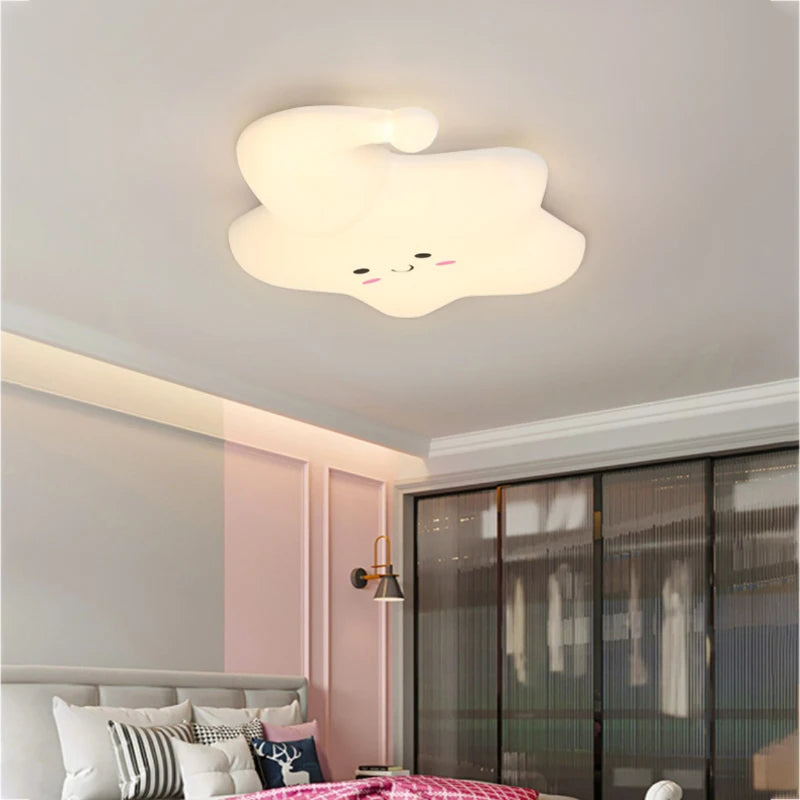 plafonnier mignon étoile lune nuage pour chambre enfant décorative - vue 4 sur 10