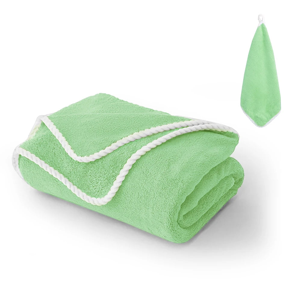 serviette de bain polaire corail extra large rapide