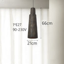 Suspension moderne avec abat-jour cylindrique Varego
