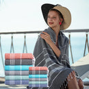 serviette de plage extra large sechage rapide coton