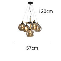Lustre design Moderne à boule en verre home