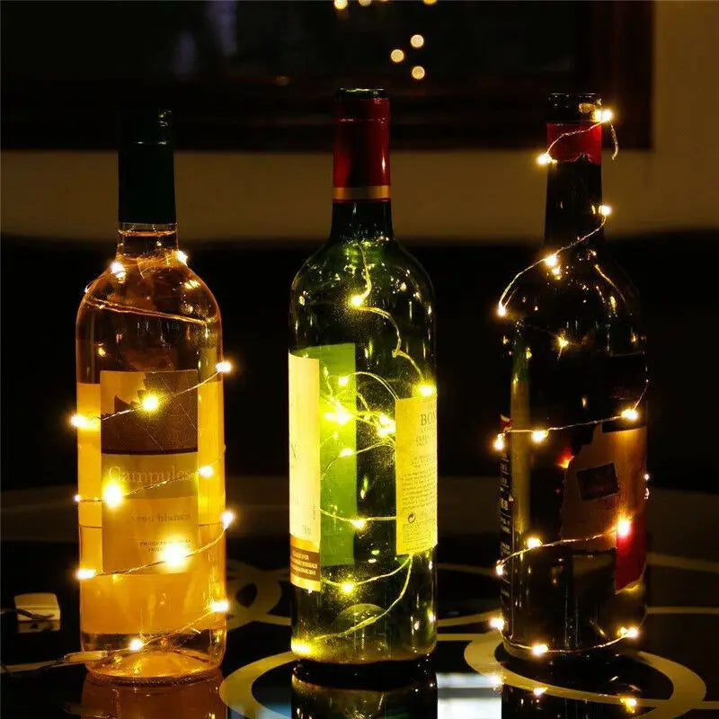 guirlande lumineuse led en fil de cuivre pour décorations de fête - vue 5 sur 14
