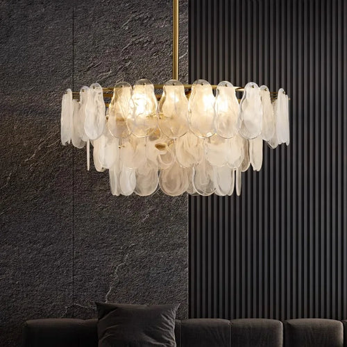 suspension en verre nuage design haut de gamme pour intérieur élégant - vue 5 sur 8