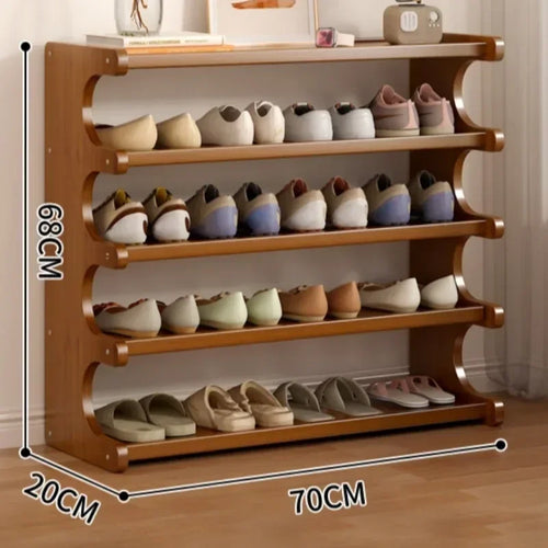 organisateur de chaussures à étagères peu encombrantes pour le rangement intérieur - vue 17 sur 18