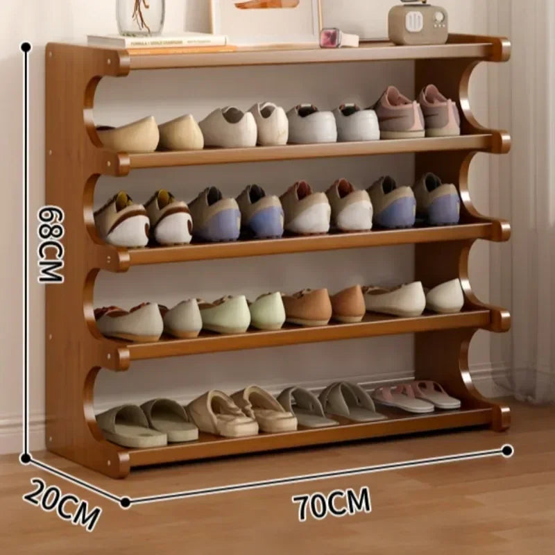 organisateur de chaussures à étagères peu encombrantes pour le rangement intérieur - vue 17 sur 18