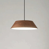 lustre noyer salle manger plafond bar
