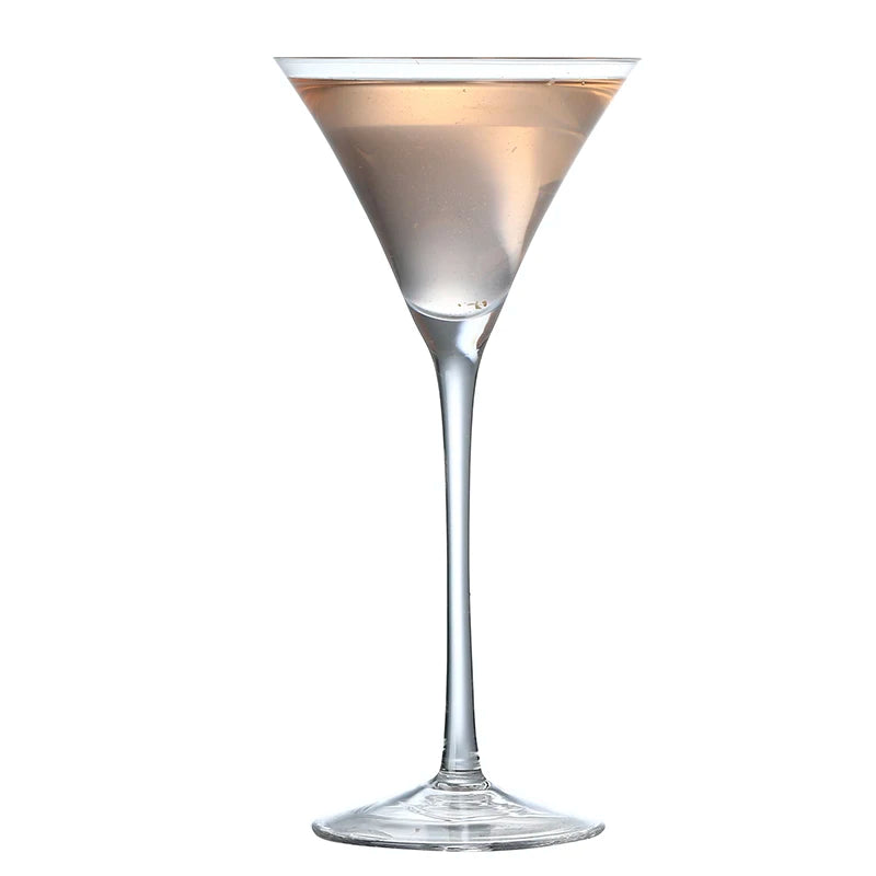 Ensemble 4 verres martini elegants en verre 130ml - vue 4 sur 6