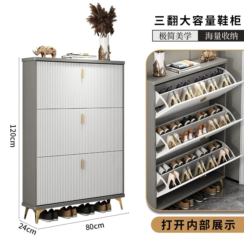 armoire à chaussures moderne multicouches pour un rangement optimal - vue 15 sur 18