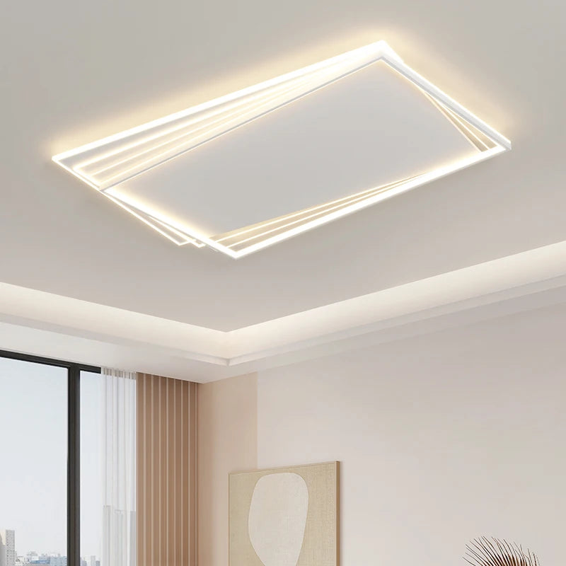 Nordique plafond moderne à LEDs décorations d'éclairage lustres à la maison salon salle à manger cuisine Restaurant créatif rond décor lampes - vue 5 sur 12