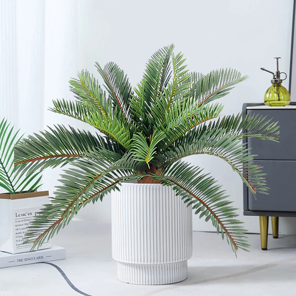 plantes de palmier artificielles pour décoration extérieure et jardin - vue 4 sur 6
