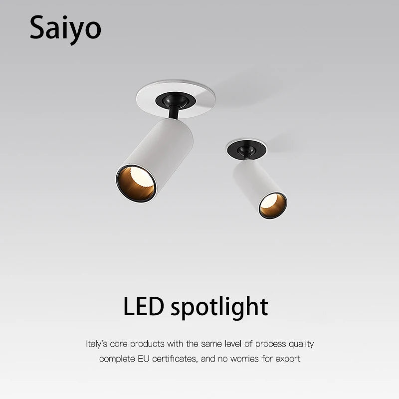 projecteurs led sans bordure 	encastrés pour éclairage intérieur - vue 2 sur 7