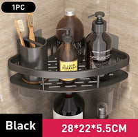 etagère murale de rangement sans perçage pour shampoing et maquillage