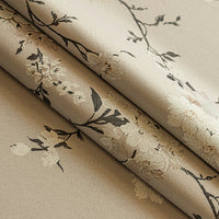 Rideau occultant floral moderne pour salon et chambre